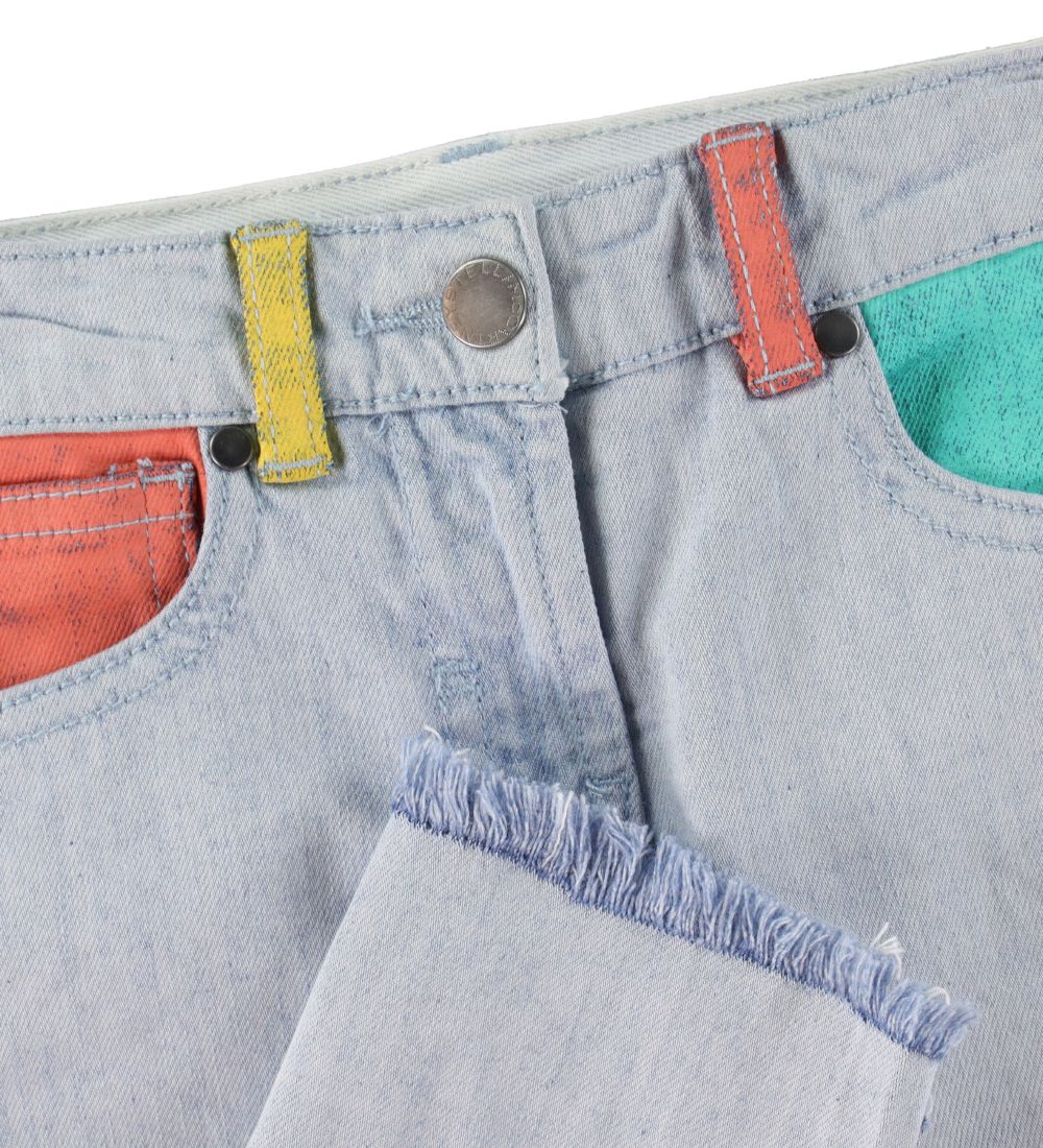 Stella McCartney Kids Jeans - Lysebl/Multifarvet