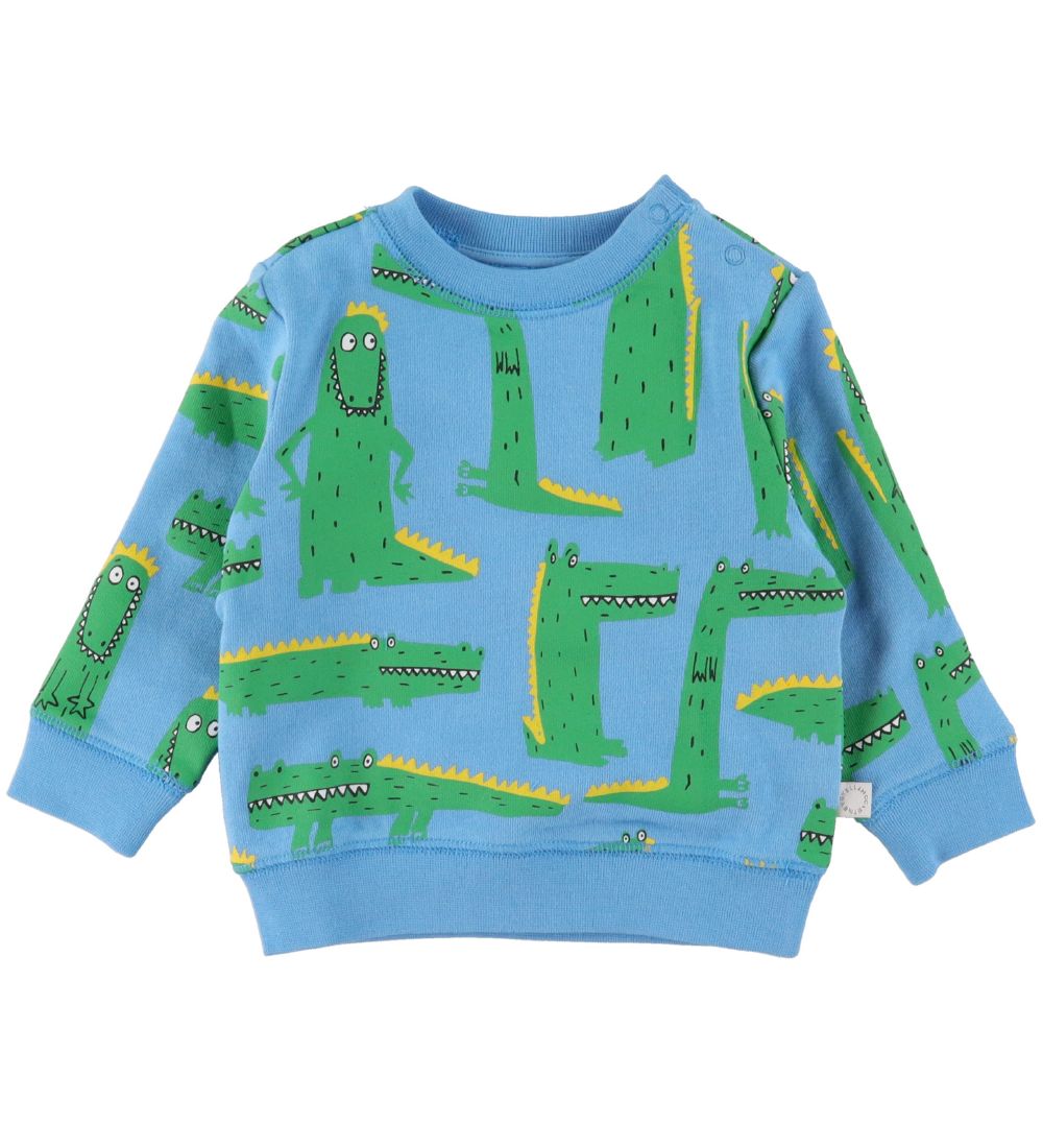 Stella McCartney Kids Sweatsæt - Blå m. Krokodiller