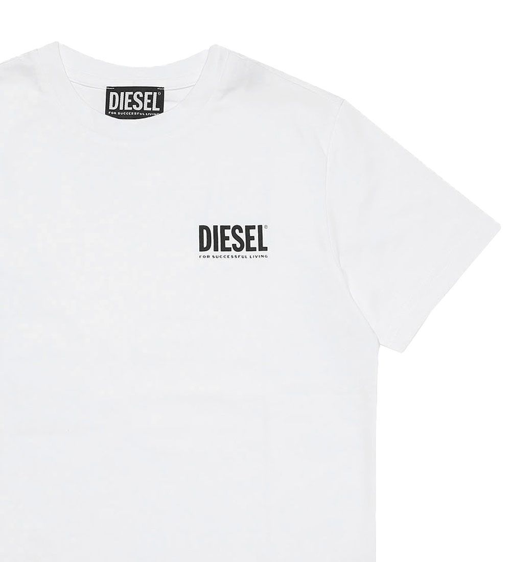 Diesel T-Shirt - Hvid m. Logo
