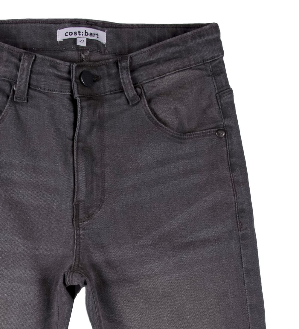 Cost:Bart Shorts - Jowie - Light Grey Denim Wash