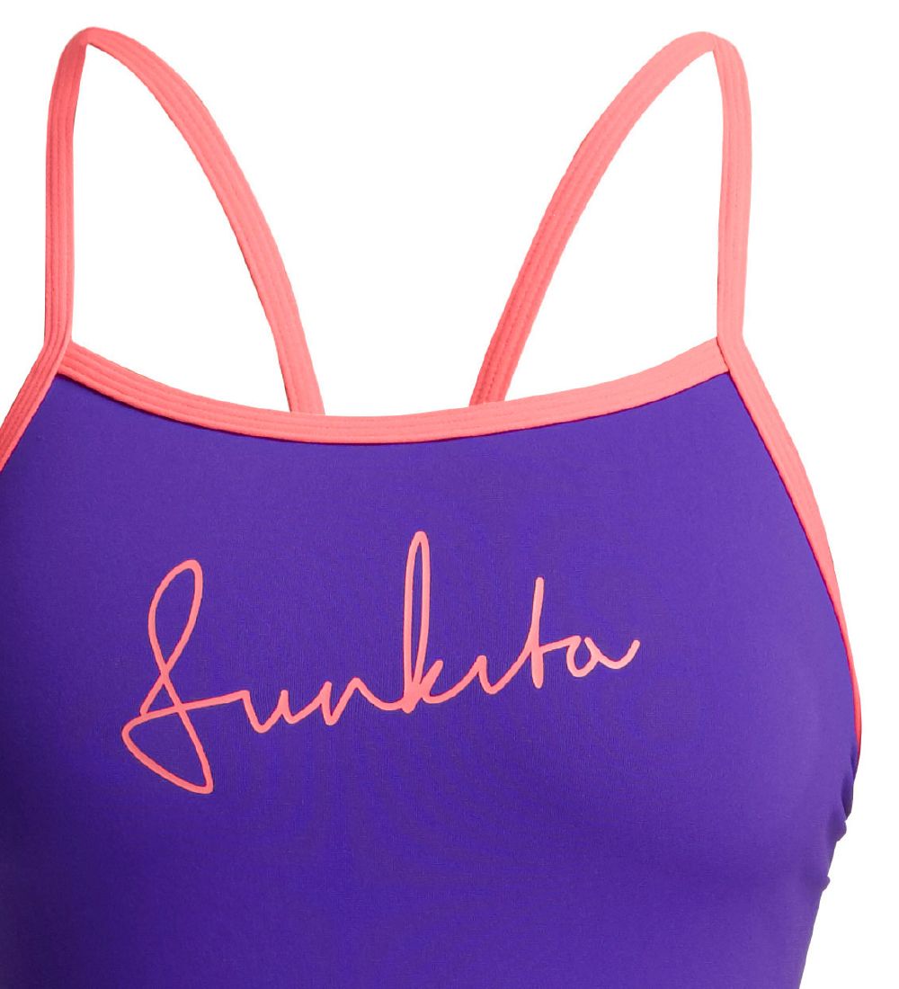 Funkita Badedragt - Single Strap - UV50+ - Purple Punch