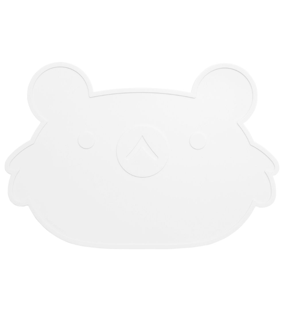 Petit Monkey Dækkeserviet - Silikone - Hvid