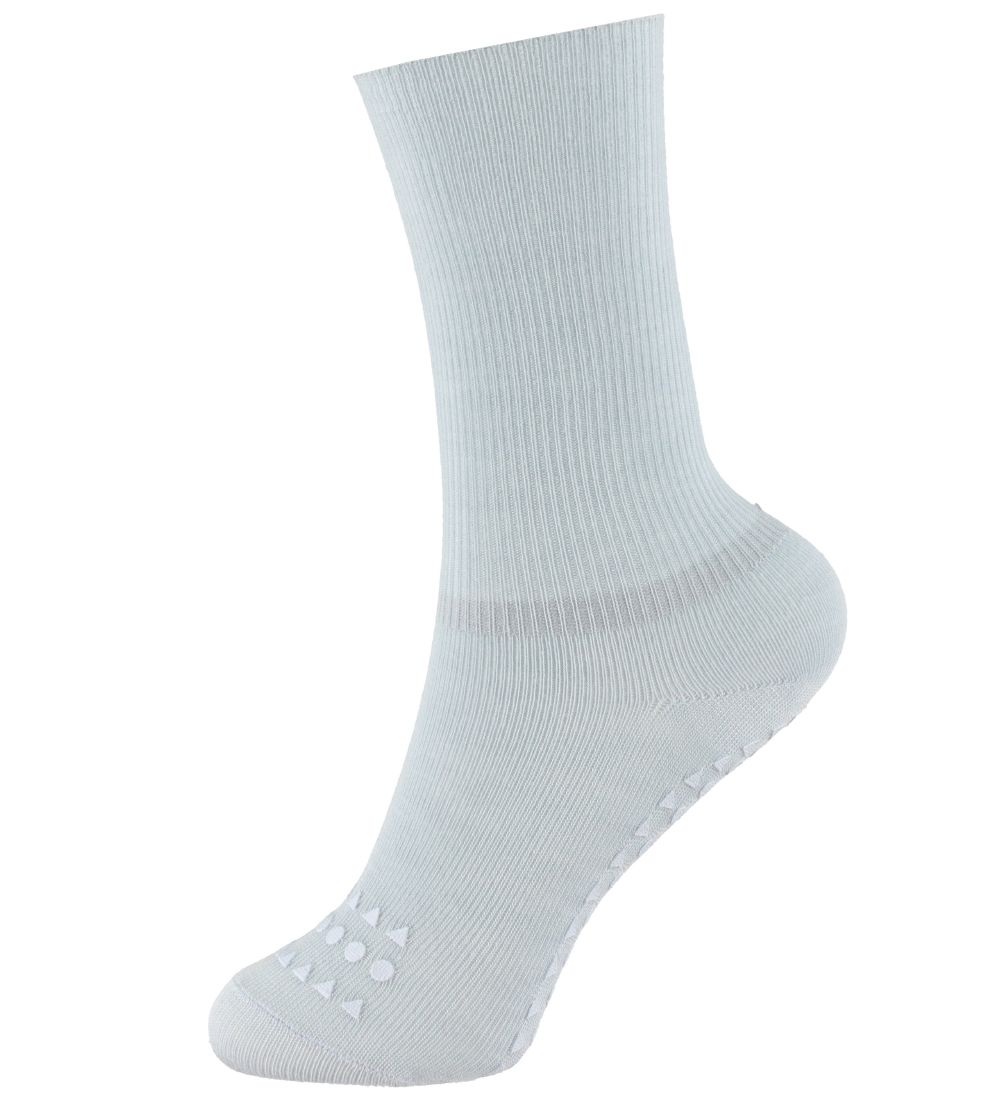 GoBabyGo Skridsikre Strømper - 4-Pak - Blue/Grey