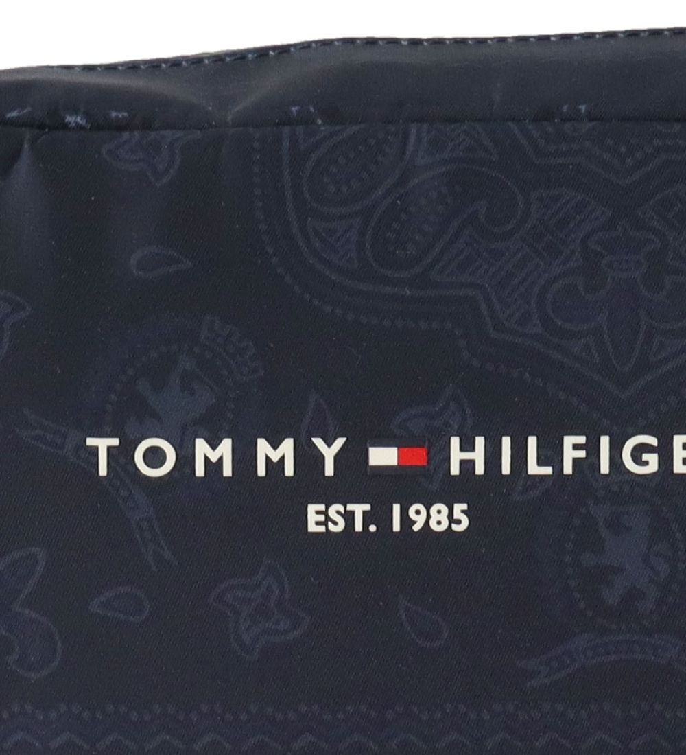 Tommy Hilfiger Toilettaske - Established - Navy m. Print
