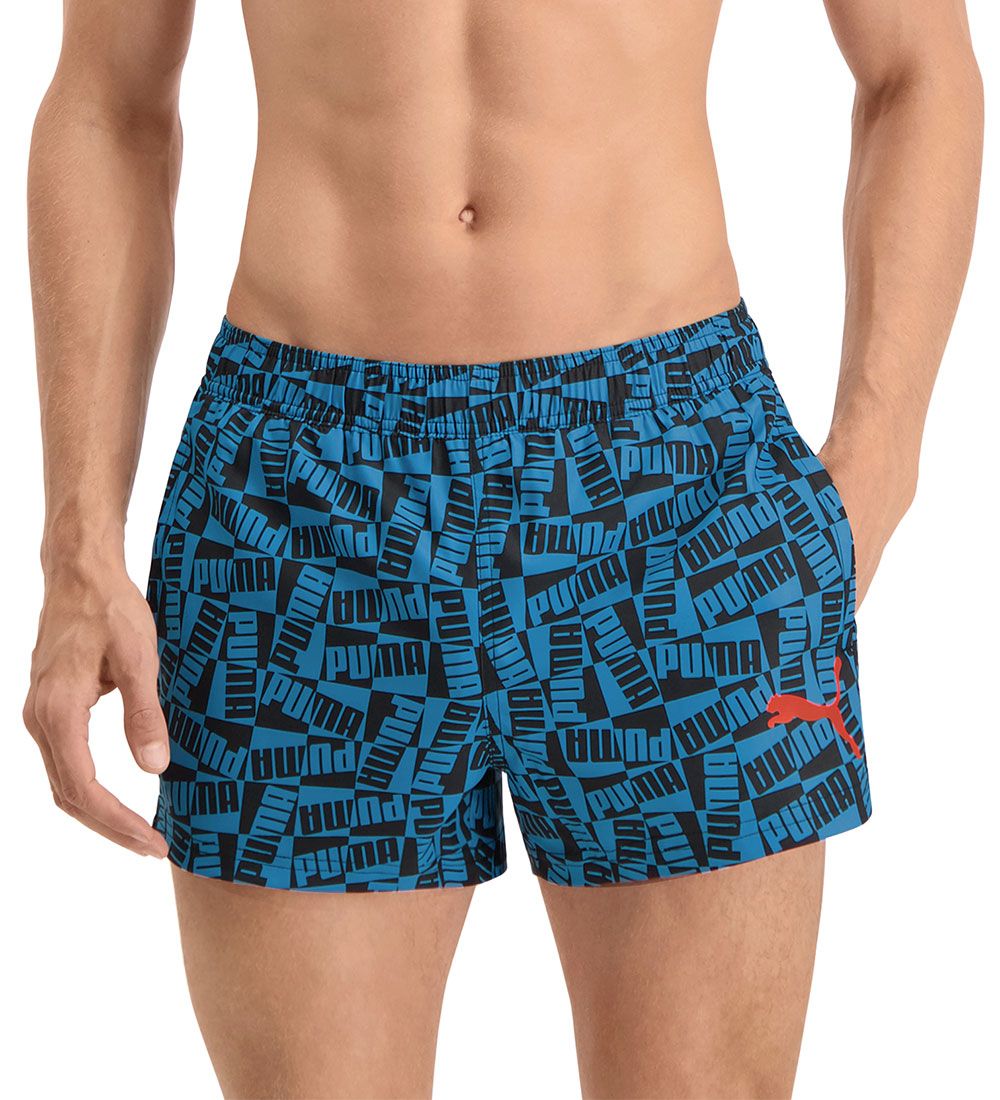 Puma Badeshorts - Blue Combo