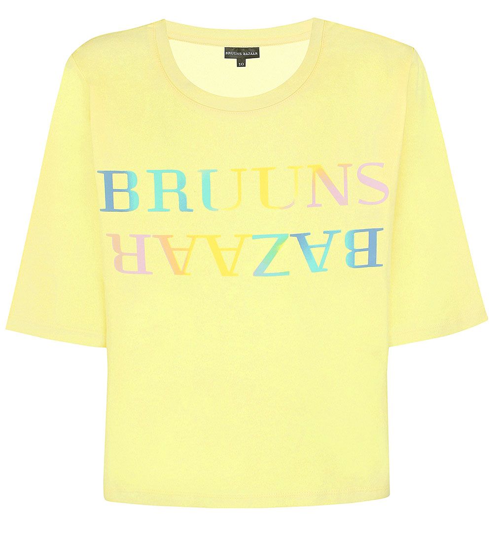 Bruuns Bazaar T-Shirt - Thyra - Lemon Light