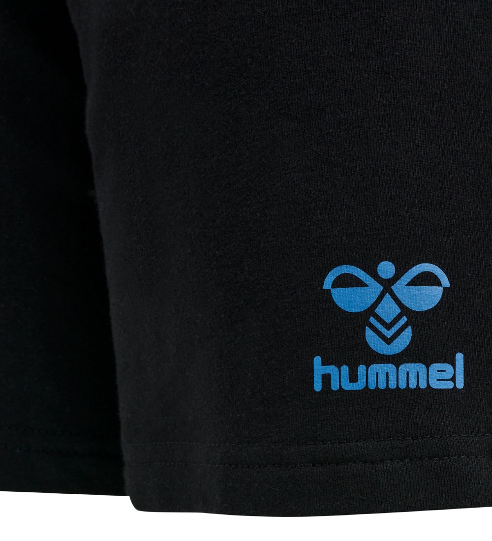 Hummel Sæt - T-Shirt/Shorts - hmlNovet - Vallarta Blue