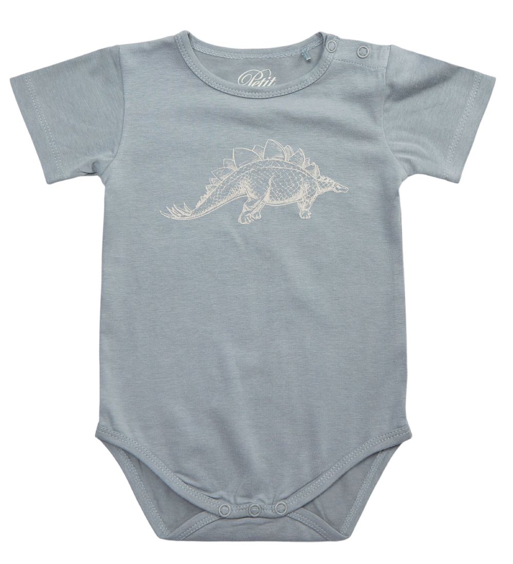 Petit by Sofie Schnoor Body k/æ - Dusty Blue m. Dino