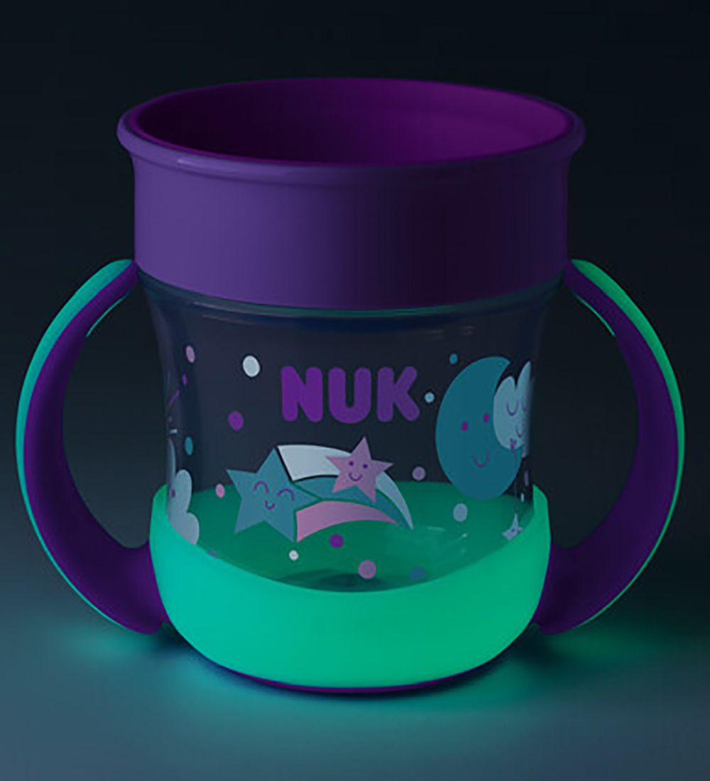 Nuk Drikkekop m. Håndtag - Night Magic - 160ml