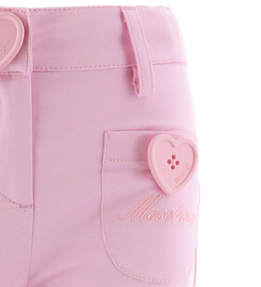 Moschino Bukser - Rosa m. Hjerter