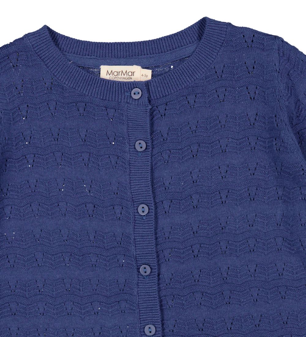 MarMar Cardigan - Tilda - Strik - Space Blue