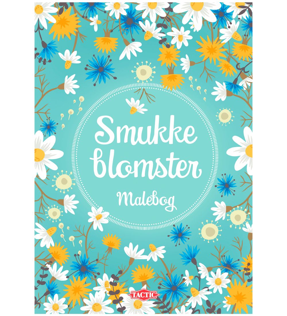 TACTIC Malebog - Smukke Blomster