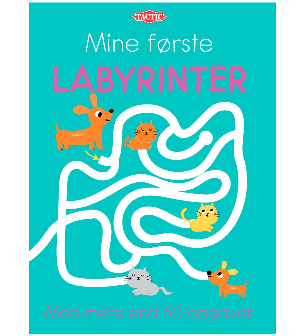 TACTIC Aktivitetsbog - Mine Første Labyrinter - Dansk