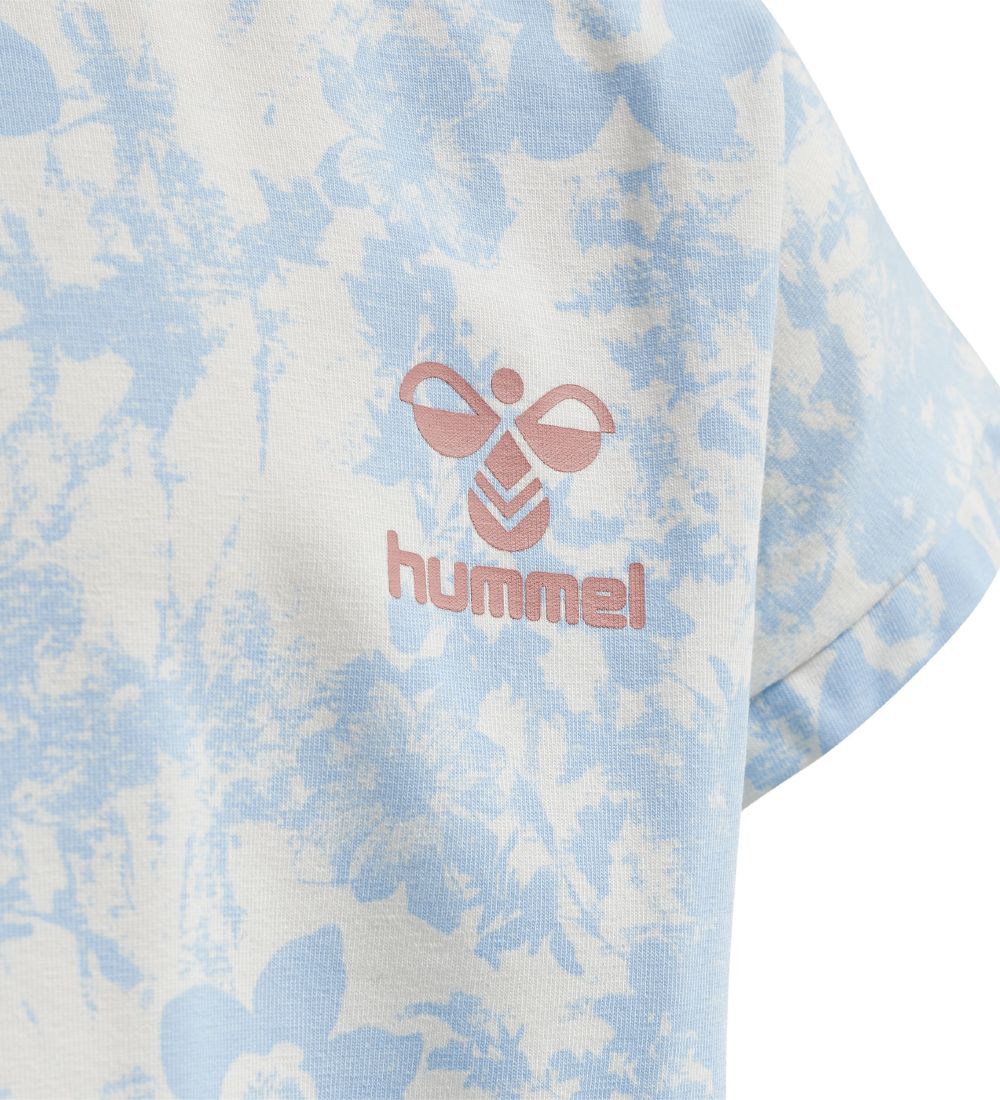 Hummel T-shirt - hmlINEZ - Cerulean