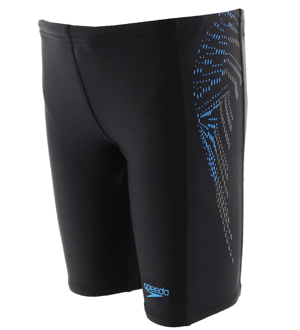 Speedo Badebukser - Placement Jammer - Black/Pool