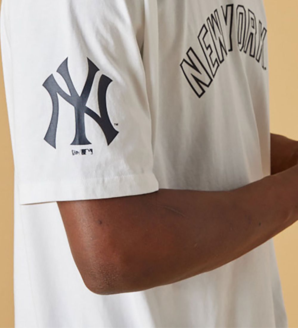 New Era T-shirt - New York Yankies - Hvid