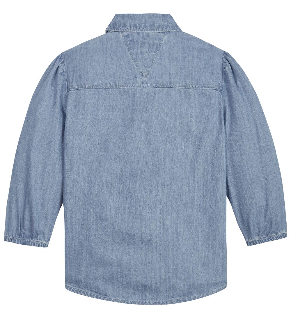 Tommy Hilfiger Skjorte - Light Blue Cloth