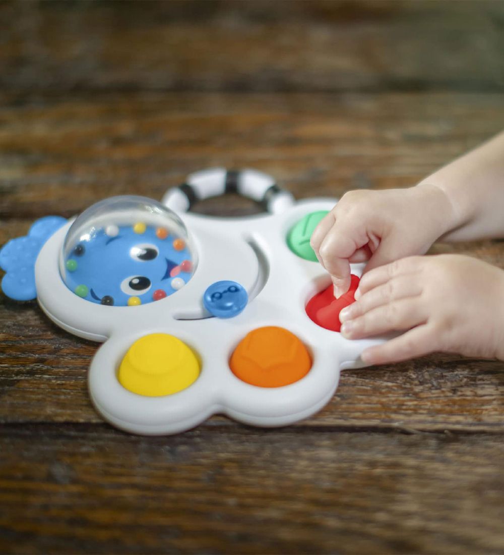 Baby Einstein Aktivitetslegetøj - Opus's Sensory Pops - Hvid