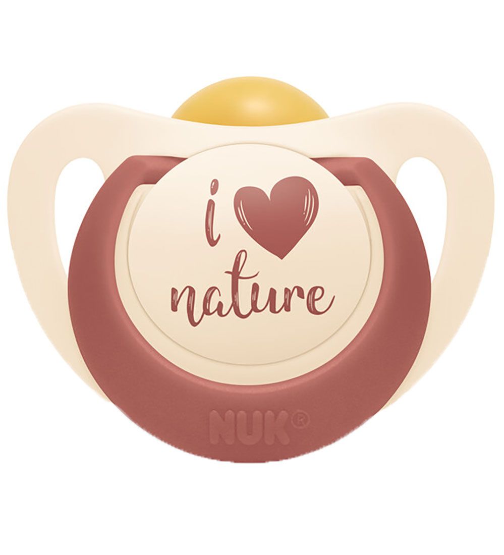 Nuk Sutter - NUK For Nature - 2-pak - Rød