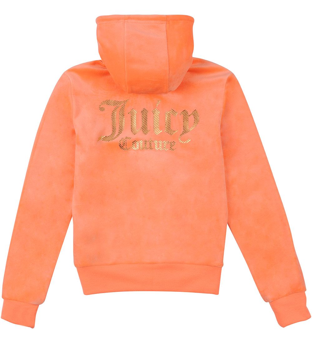 Juicy Couture Cardigan - Velour - Summer Neon Orange