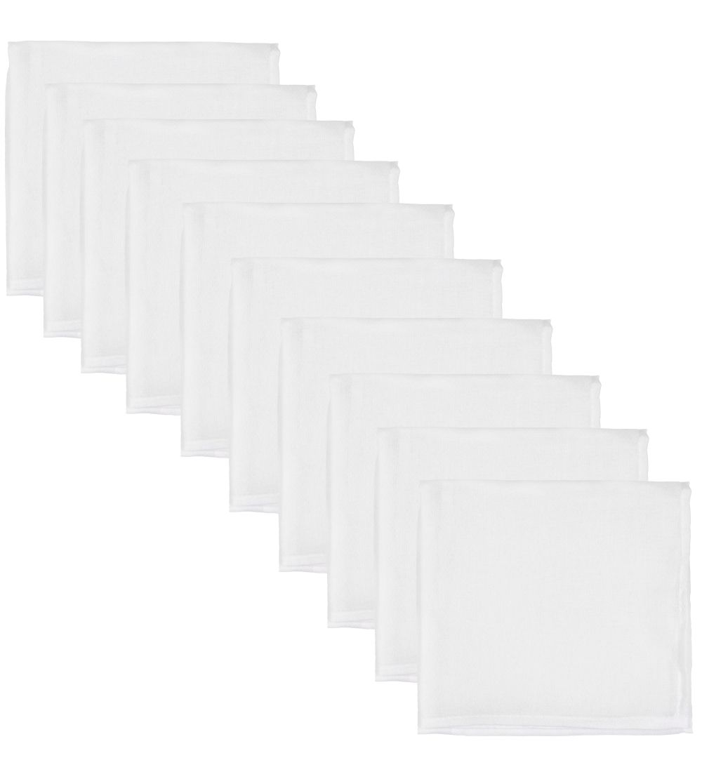 Mininor Stofble - 10-Pak - 70x70 - Hvid