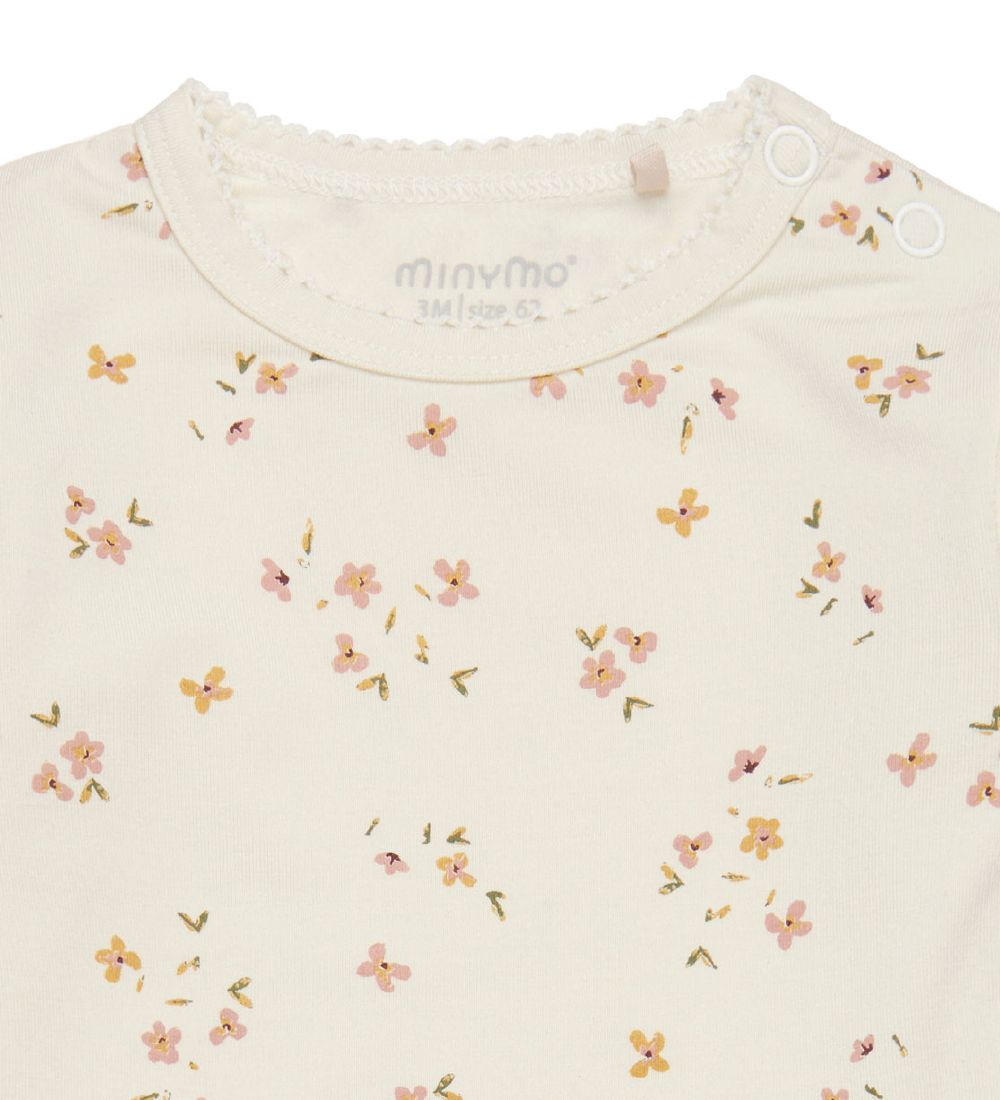 Minymo Body l/æ - Bambus - Veiled Rose Flower
