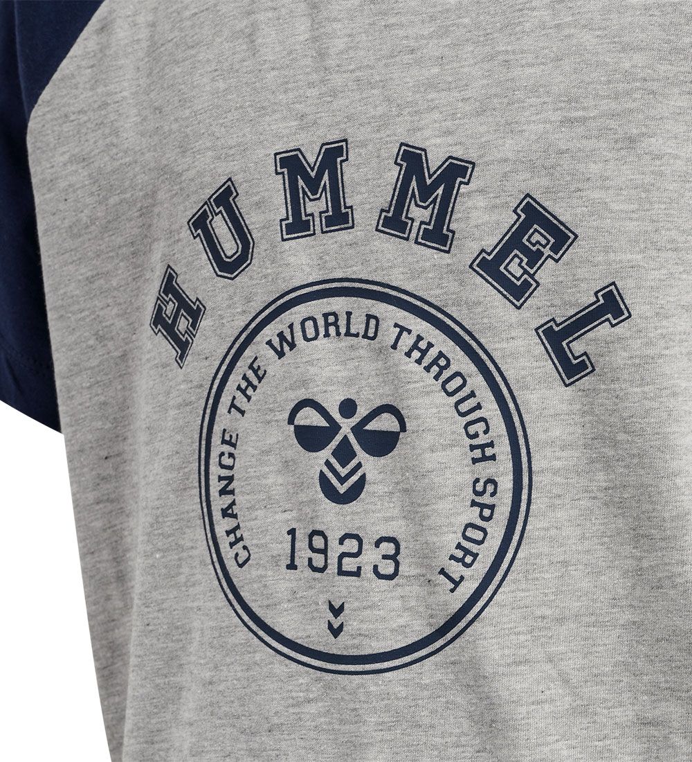Hummel T-Shirt - HmlPhysics - Light Grey Melange