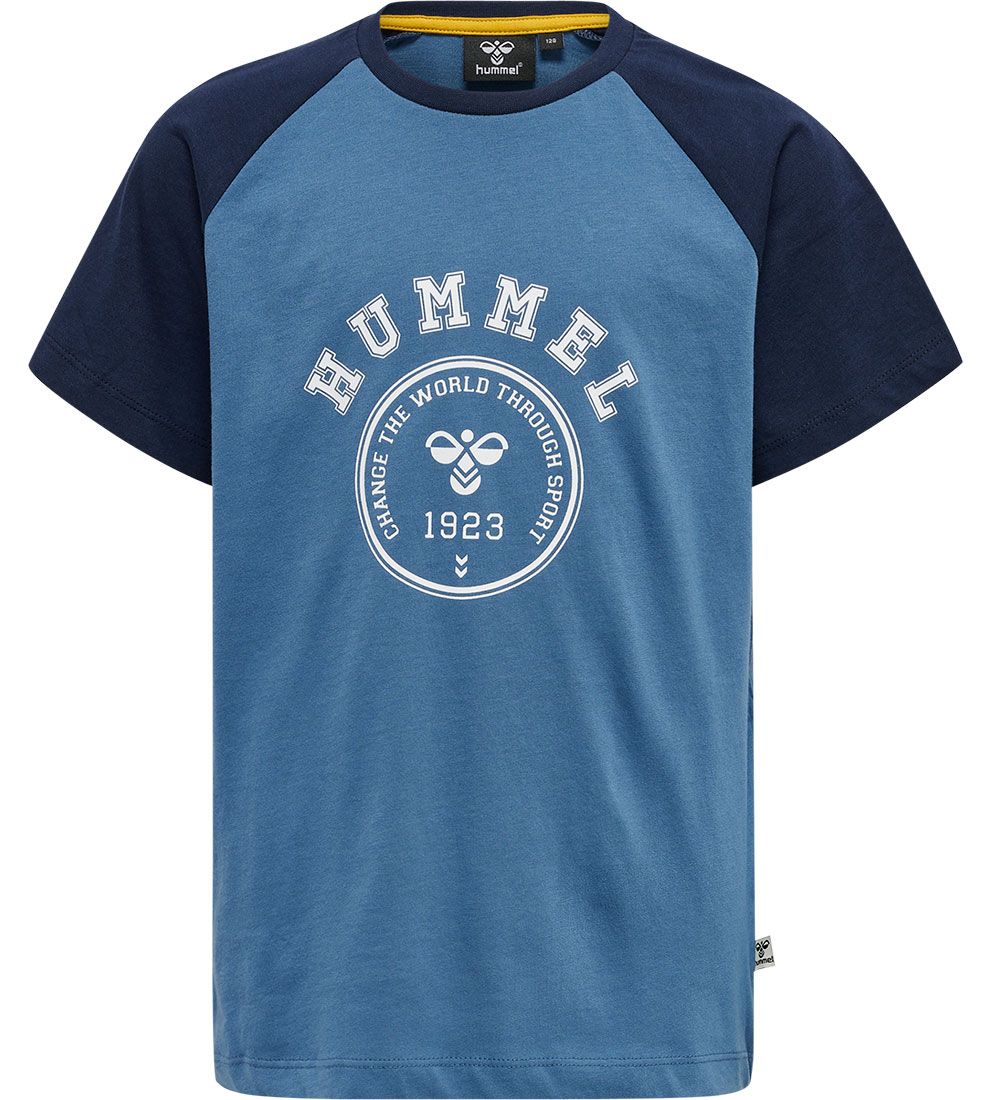 Hummel T-Shirt - HmlPhysics - Blue Horizon