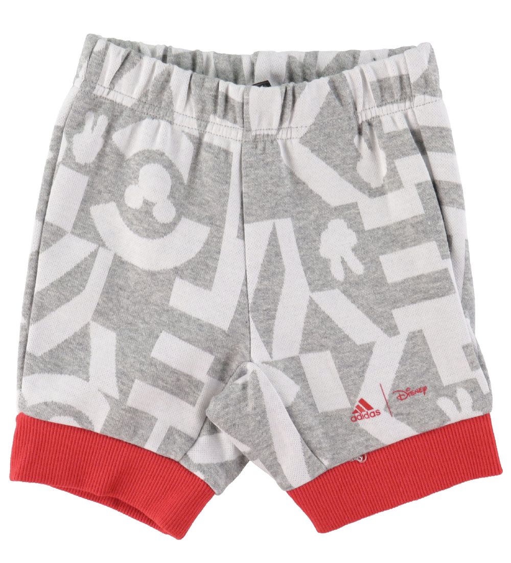 adidas Performance Shortssæt - Disney Mickey Mouse - Sort/Rød