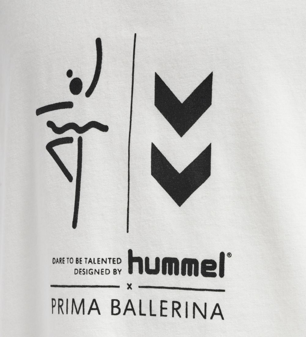 Hummel T-shirt - hmlPrima Bee - Marshmallow