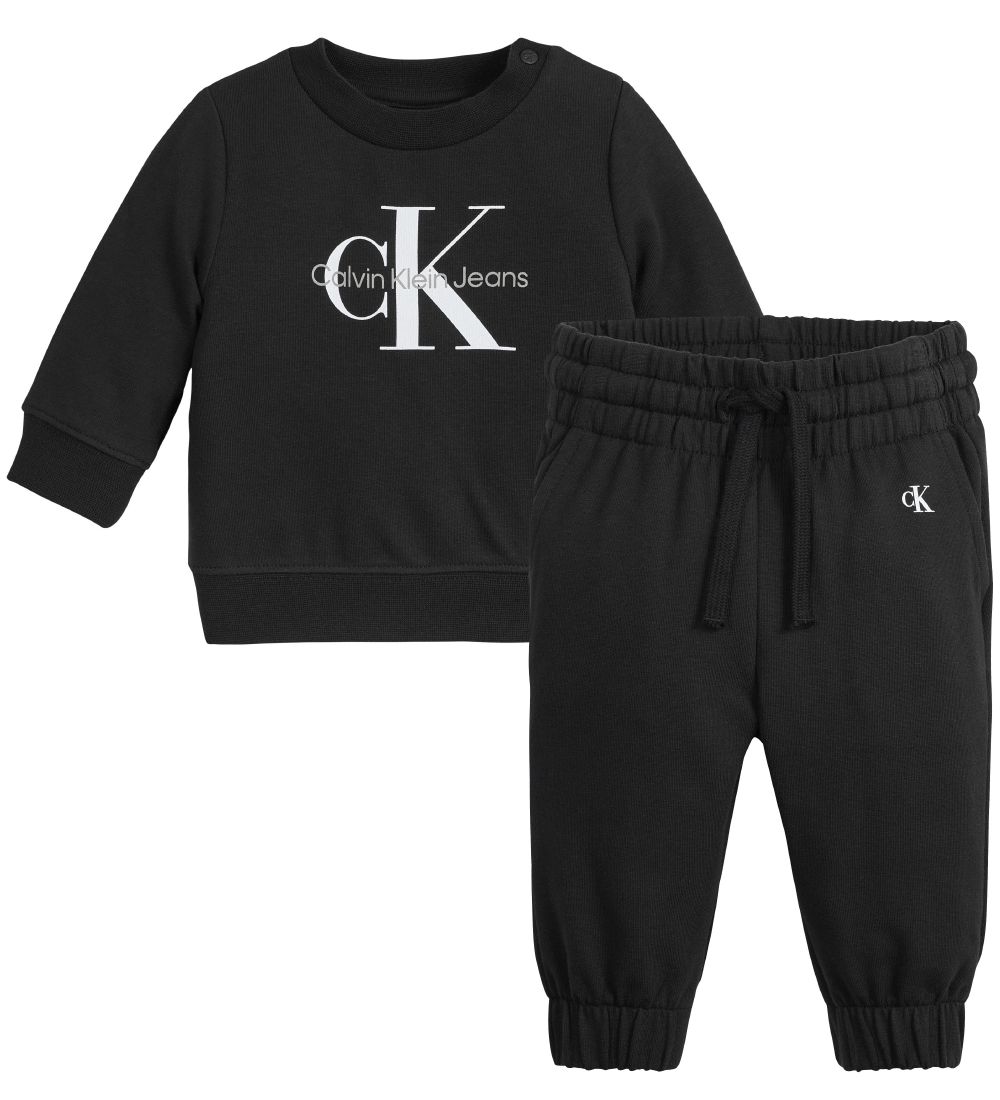 Calvin Klein Sweatst - Monogram Cn - Ck Black