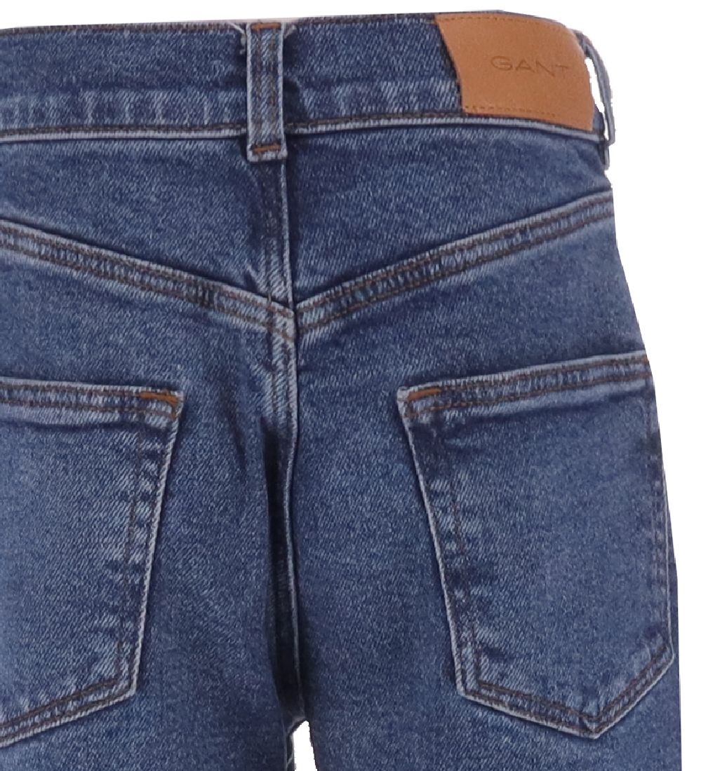 GANT Jeans - Relaxed - Semi Light Blue Worn In