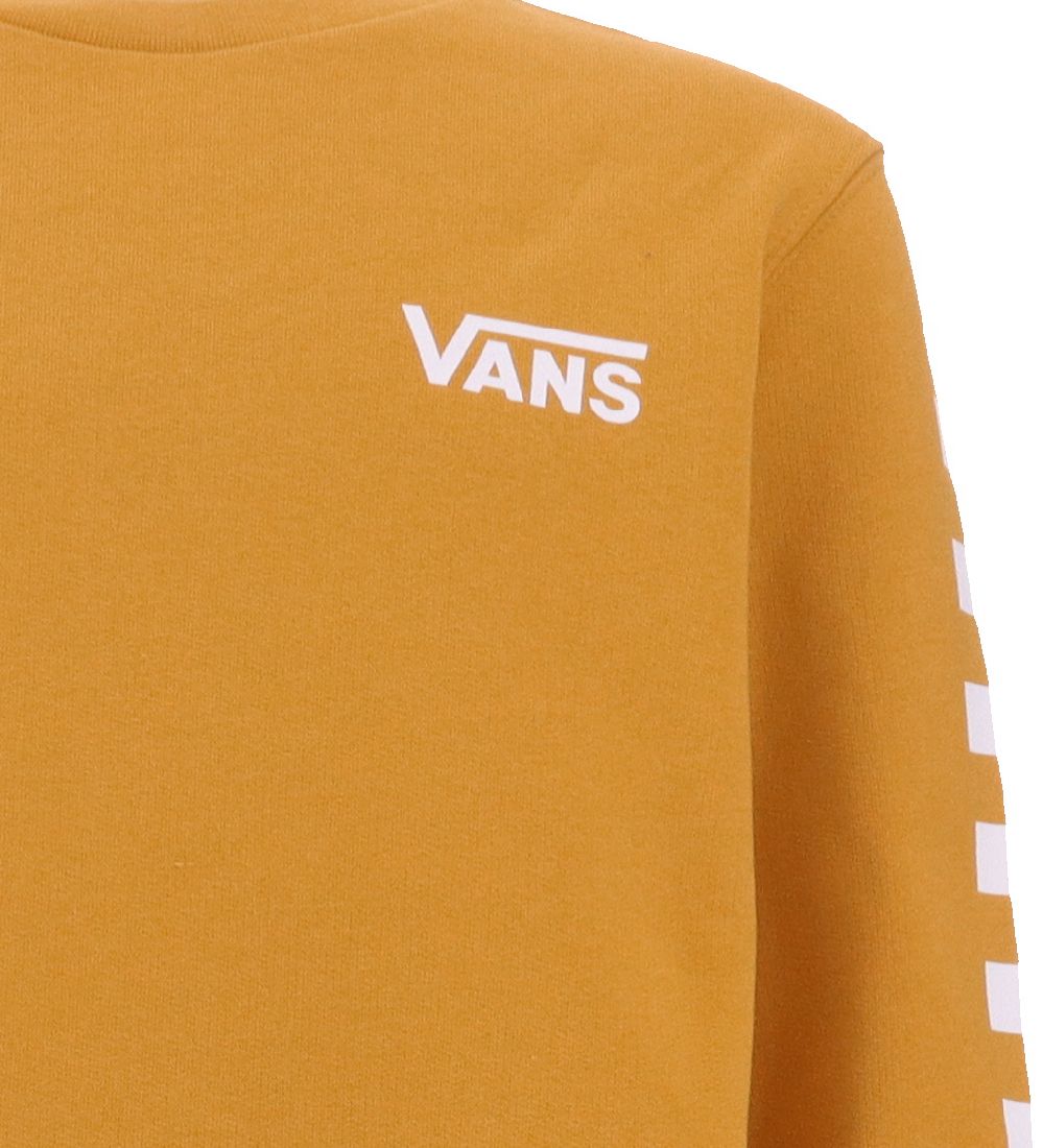 Vans Sweatshirt - By Exposition Check - Golden Yellow