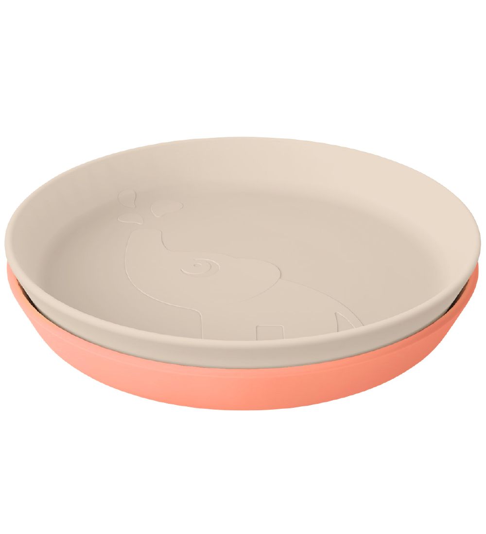 Done by Deer Tallerken - Termoplast - 2-pak - Kiddish - Elphee -