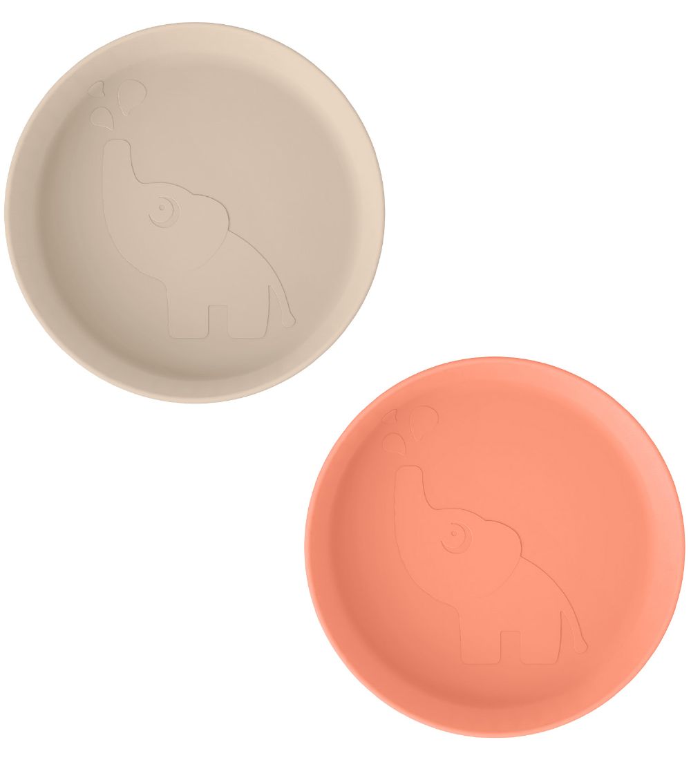 Done by Deer Tallerken - Termoplast - 2-pak - Kiddish - Elphee -