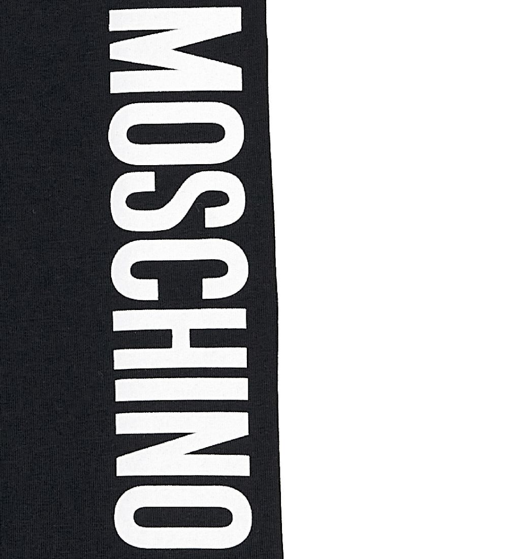 Moschino Leggings - Sort m. Print