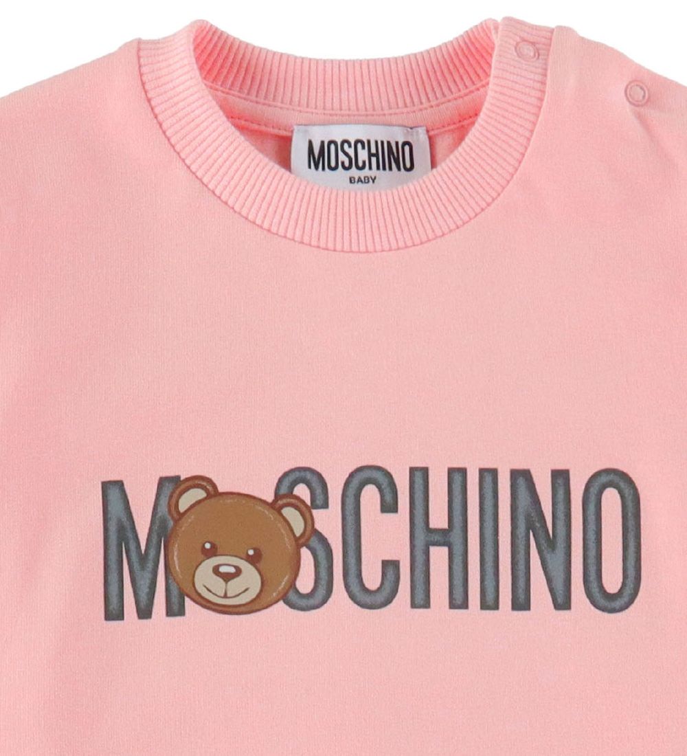 Moschino Sweatshirt - Sugar Rose m. Print