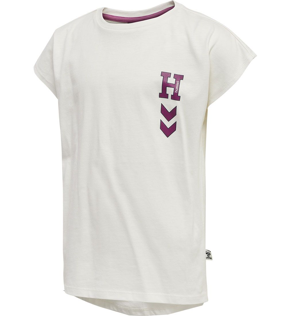 Hummel T-shirt - HmlSociology - Marshmallow