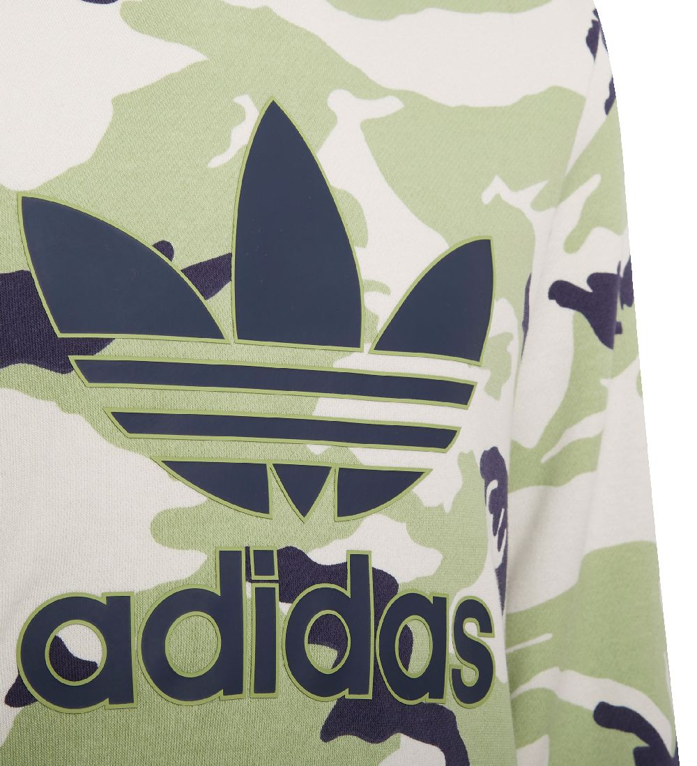 adidas Originals Httetrje - Camo - Orbit Grey/Magic Lime/Shado