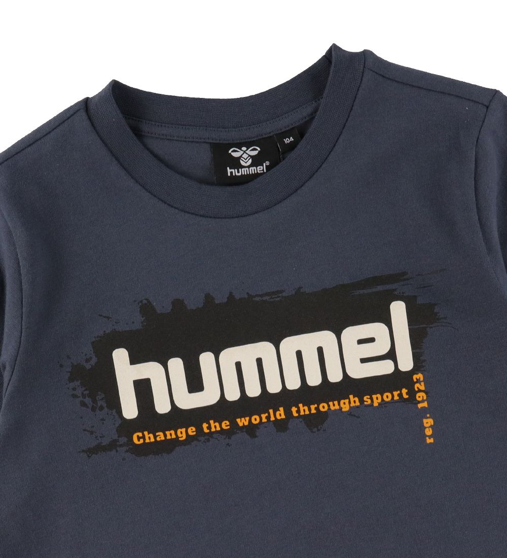 Hummel T-Shirt - HmlEskil - Navy