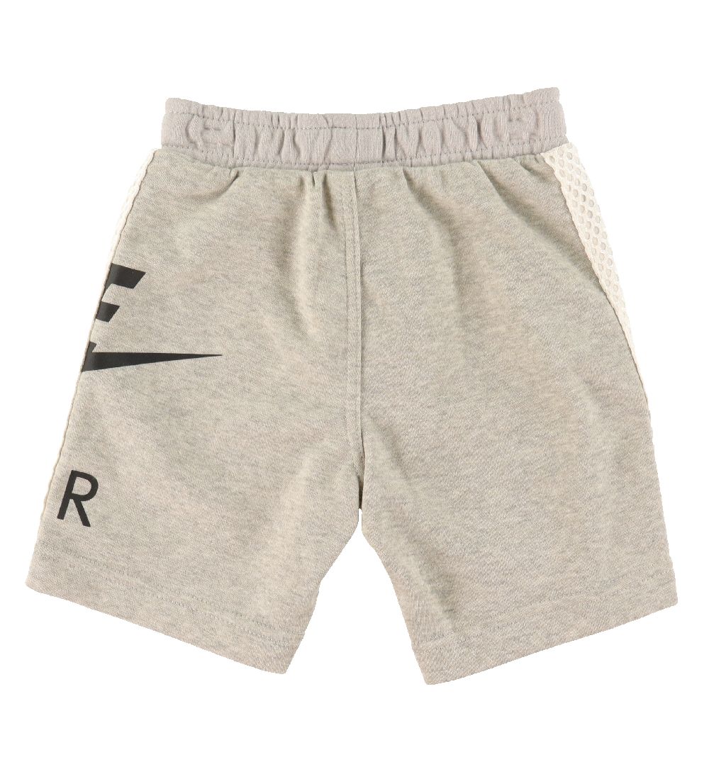 Nike Shortssæt - T-shirt/Shorts - Light Iron Ore Heather