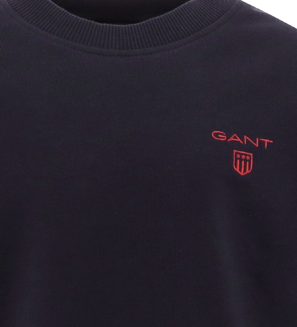 GANT Sweatshirt - Contrast Shield - Evening Blue