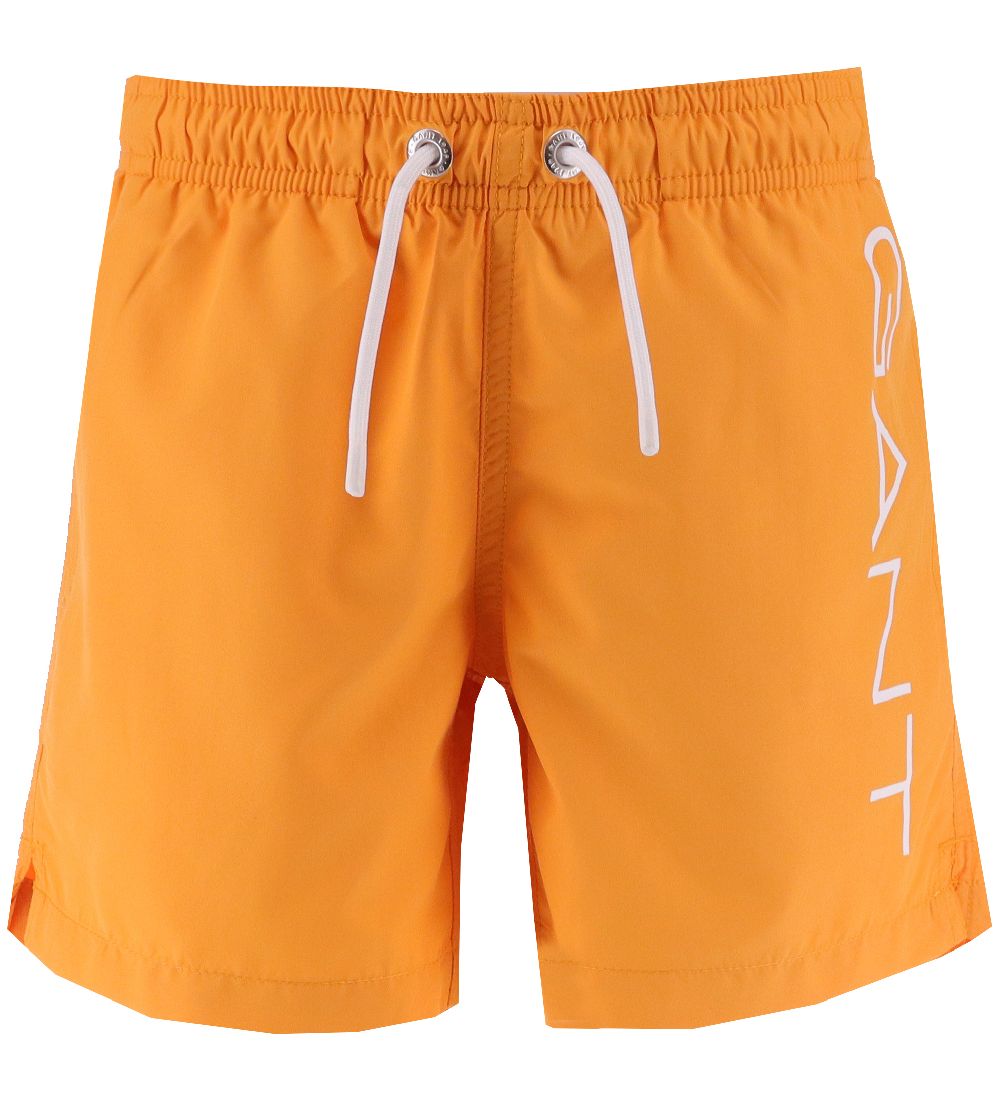 GANT Badeshorts - Logo - Dahlia Orange
