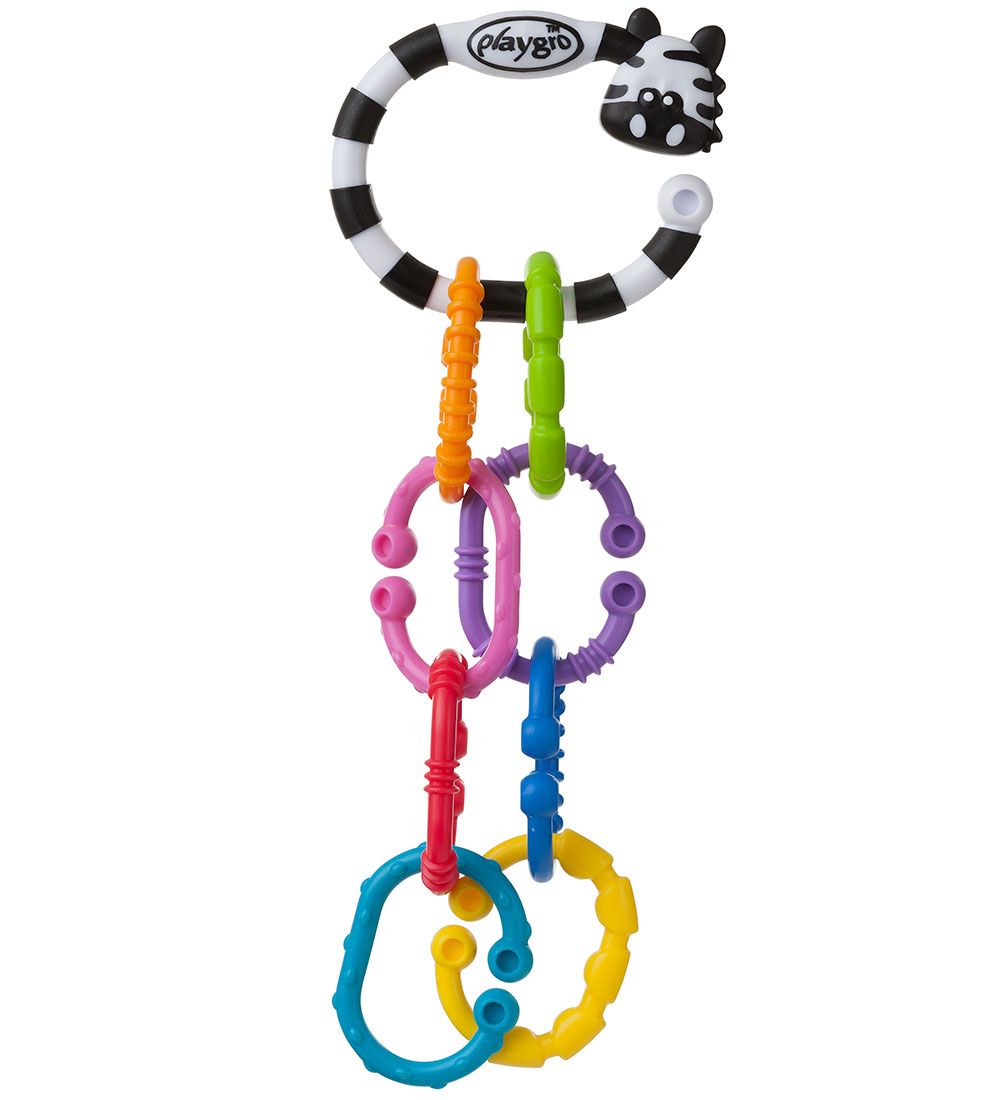 Playgro Ophængsringe - 9 stk - Zebra