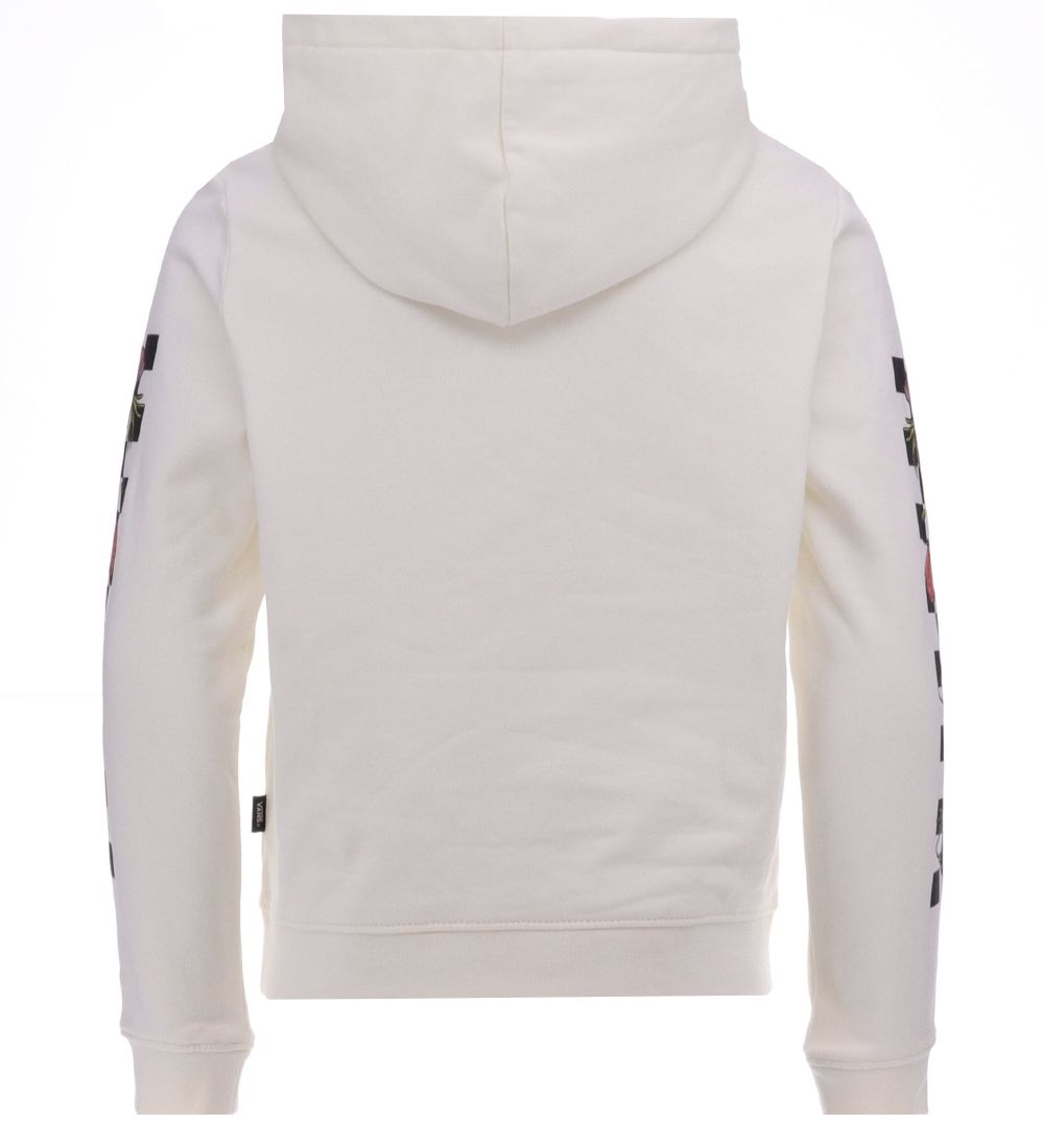 Vans Hættetrøje - Poppin Poppies - Marshmallow