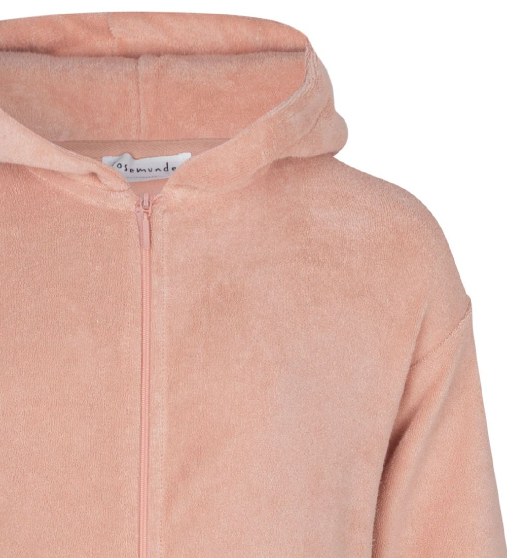 Rosemunde Cardigan m. Hætte - Peachy Rose