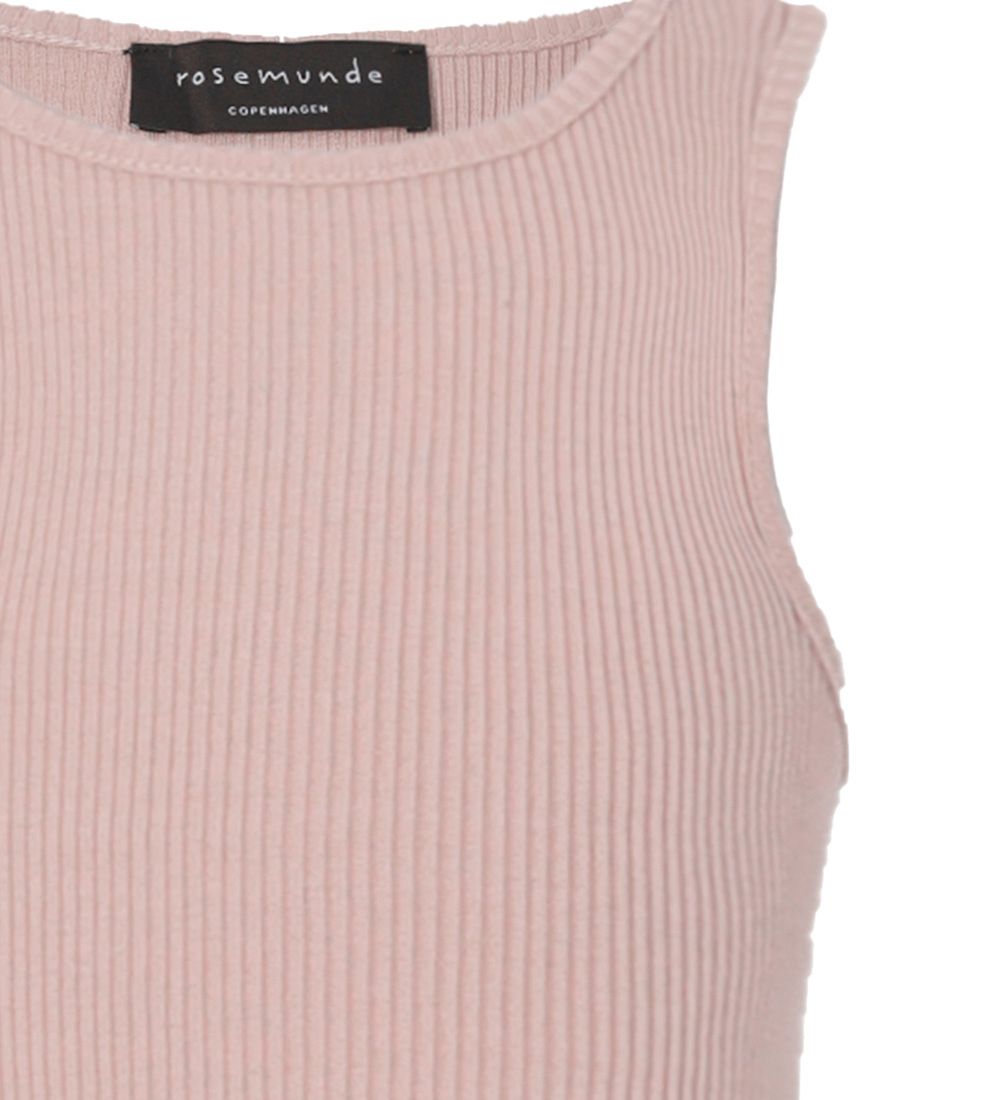 Rosemunde Top - Silke/Bomuld - Vintage Powder