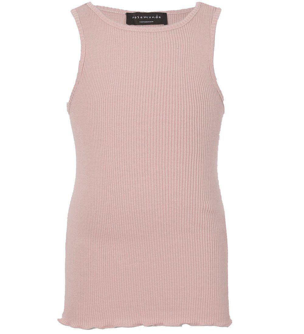 Rosemunde Top - Silke/Bomuld - Vintage Powder