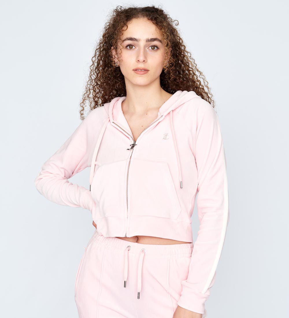 Juicy Couture Cardigan - Velour - Almond Blossom