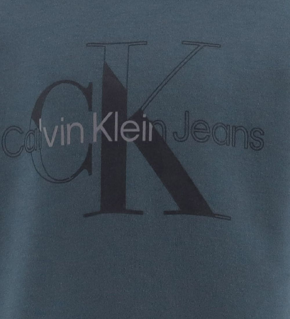 Calvin Klein Httetrje - Reflective Monogram - Ocean Teal